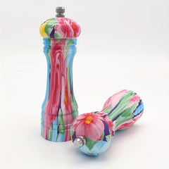 Colorful Acrylic Spice Grinder Manual Pepper Mill Spice Crusher