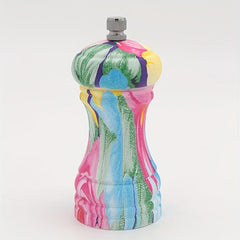 Colorful Acrylic Spice Grinder Manual Pepper Mill Spice Crusher