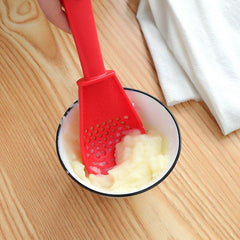 Kitchen Gadget Slotted Spoon Mixing Spoons Strainer Ginger Grater Garlic Gri