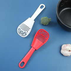 Kitchen Gadget Slotted Spoon Mixing Spoons Strainer Ginger Grater Garlic Gri