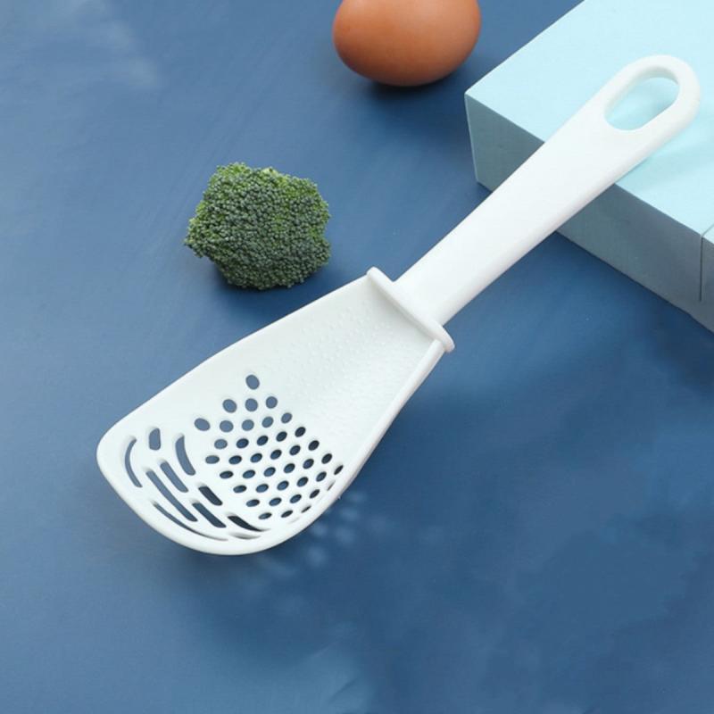 Kitchen Gadget Slotted Spoon Mixing Spoons Strainer Ginger Grater Garlic Gri
