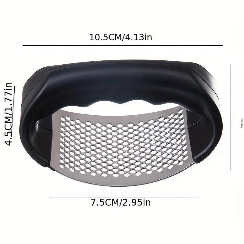 Stainless Steel Garlic Press Rocker Metal Garlic Mincer