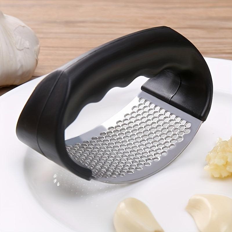 Stainless Steel Garlic Press Rocker Metal Garlic Mincer