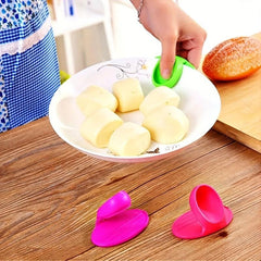 2pcs Silicone Insulated Clips Anti-scald Glove Kitchen Gadgets