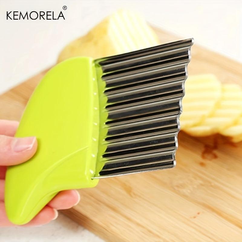 Stainless Steel Wavy French Fry Cutter