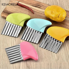 Stainless Steel Wavy French Fry Cutter