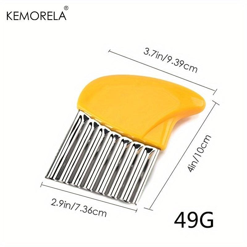 Stainless Steel Wavy French Fry Cutter