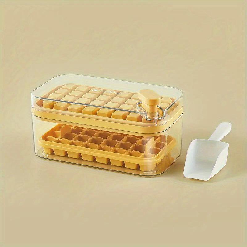 Ice Cube Mold Freezer Ice Tray With Lid And Ice Box