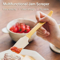 2-In-1 Silicone Spatula & Can Opener for Baking, Cooking, Heat Resistant