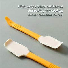 2-In-1 Silicone Spatula & Can Opener for Baking, Cooking, Heat Resistant
