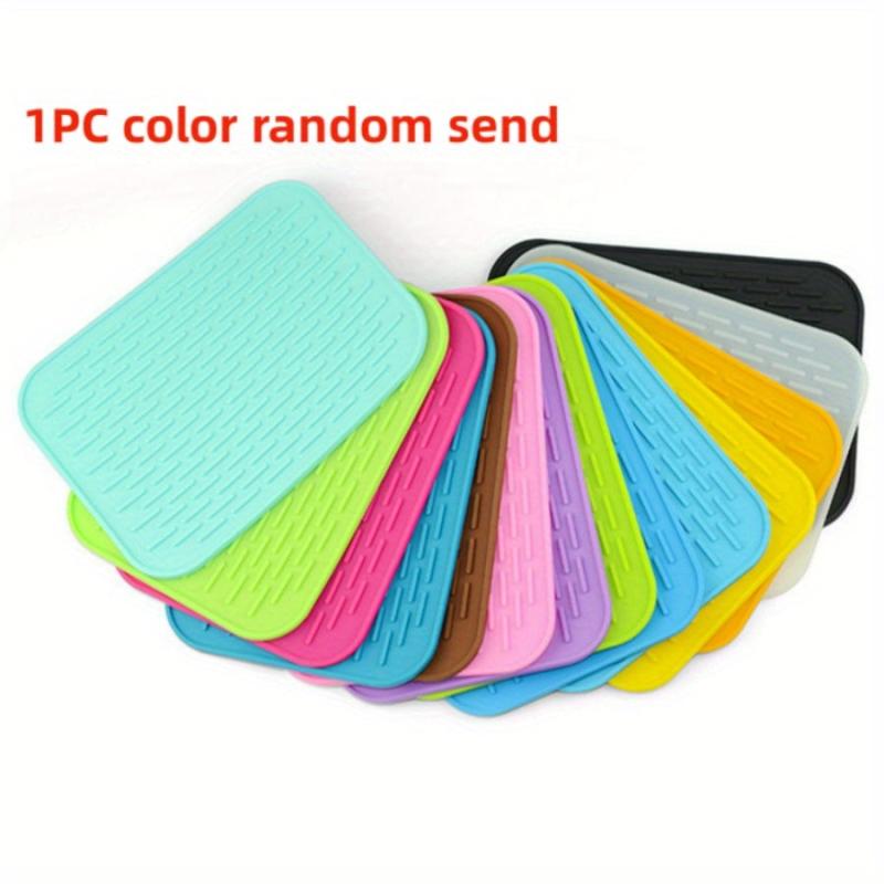 Silicone Insulated Mat for Dish Drying Heat Resistant Pot and Bowl Trivet