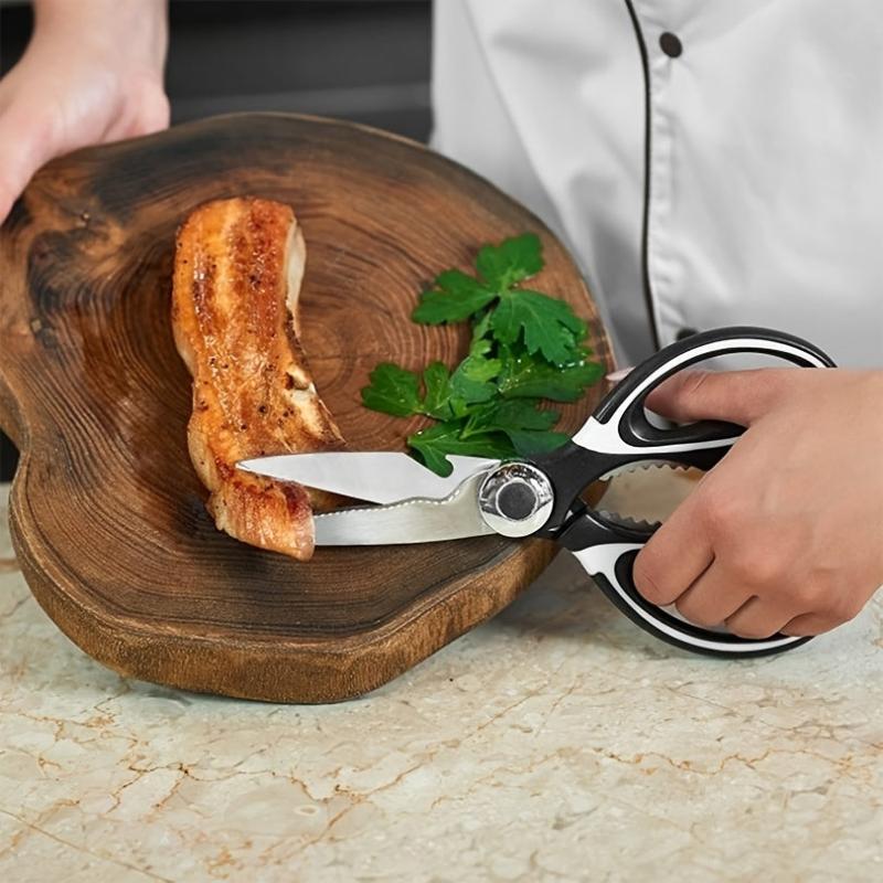 2 Pack Heavy Duty Kitchen Scissors Stainless Steel Utility Scissors