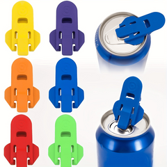 3pcs Plastic Tab Can Openers For Cold Drinks Anti Bug Beverage Barricade