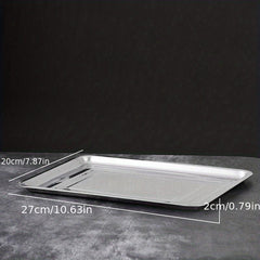 Stainless Steel Square Tray Deep/Shallow Perforated 304 Material