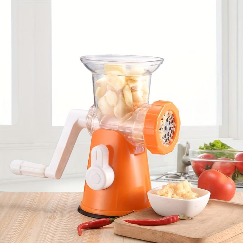 Manual Food Processor with Vegetable Chopper & Meat Grinder