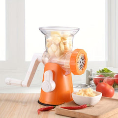Manual Food Processor with Vegetable Chopper & Meat Grinder