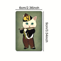 3pcs Funny Pearl Cat Refrigerator Magnets for Home Gift Decoration