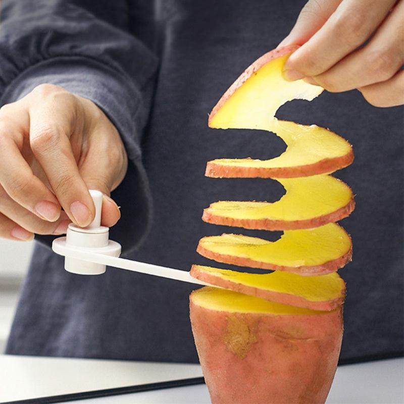 Manual Carrot Spiral Slicer Potato Cucumber Cutter