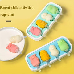 Silicone Popsicle Mold for Homemade Summer Treats
