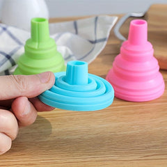 1pc Collapsible Funnel Mini Funnel for Water Liquid Kitchen Gadgets