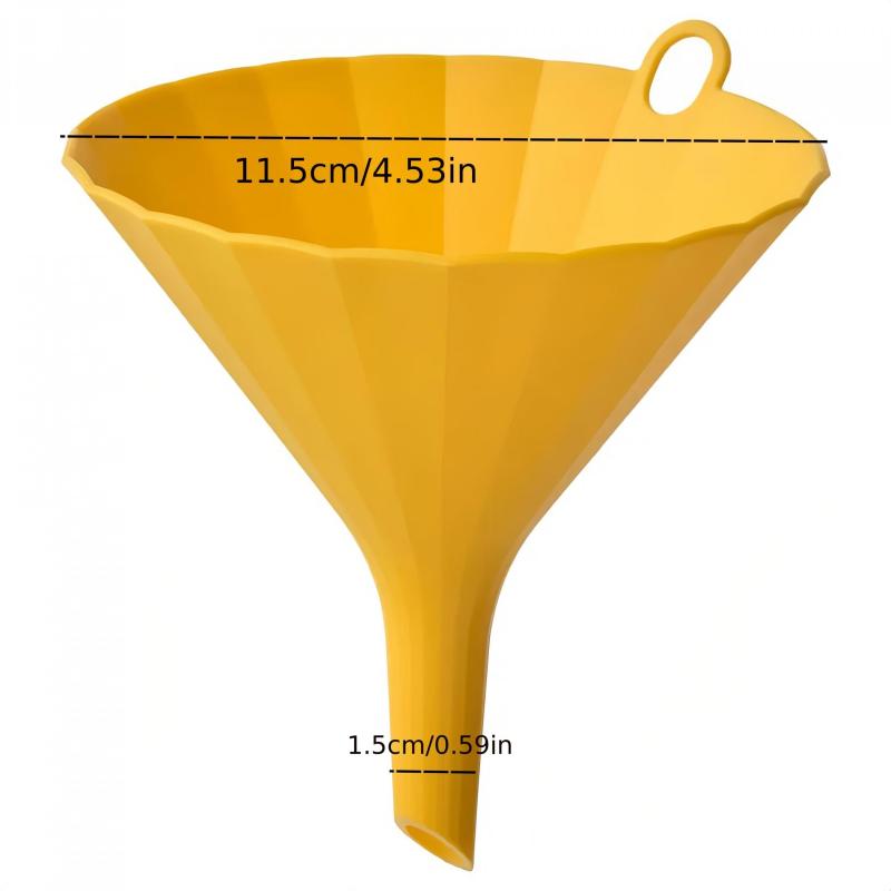 Mini Funnel Multifunctional Kitchen Funnel Heat Resistant for Milk Wine Juice