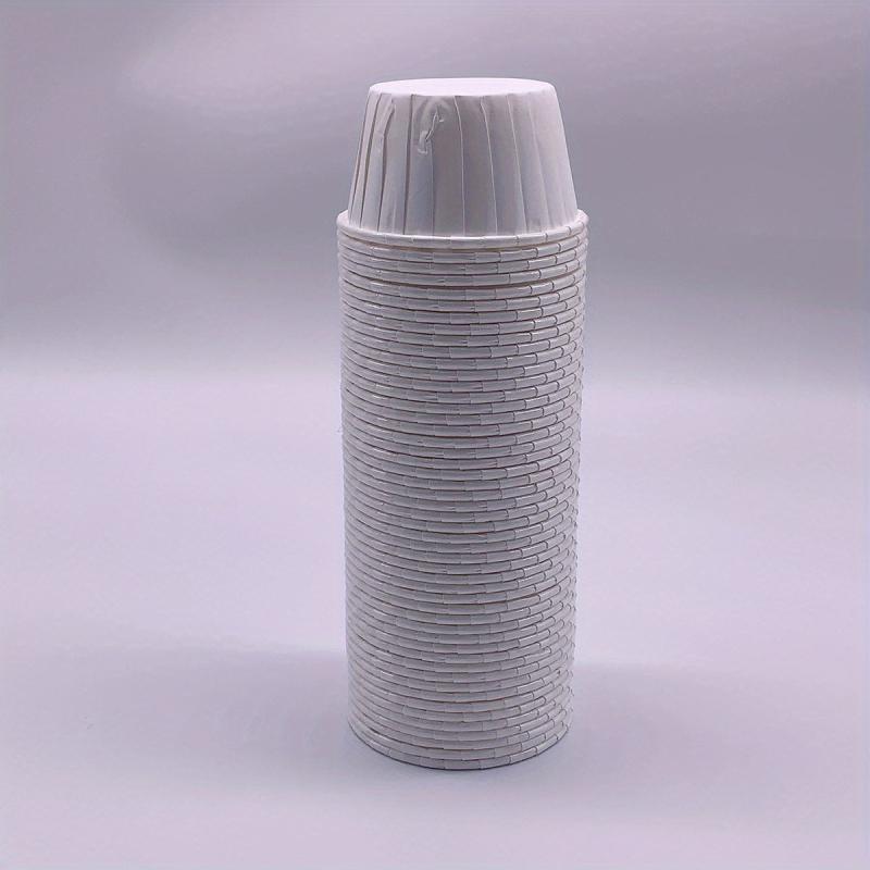50pcs Cake Cups With Lids Heat Resistant Cake Paper Holder