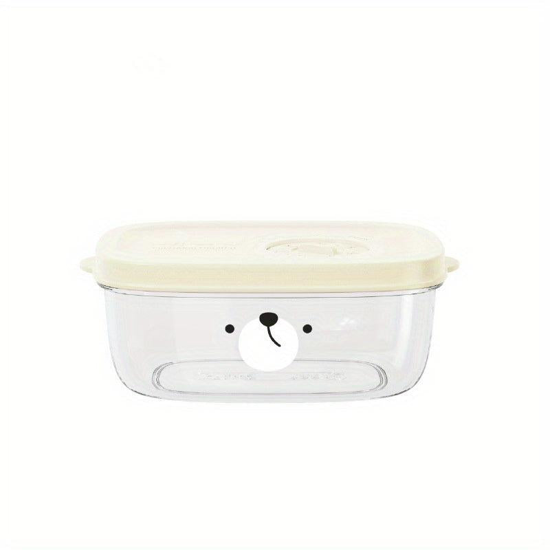 Plastic Lunch Box Leak Proof Bento Box Office Worker Salad Box Sealed Bento Box