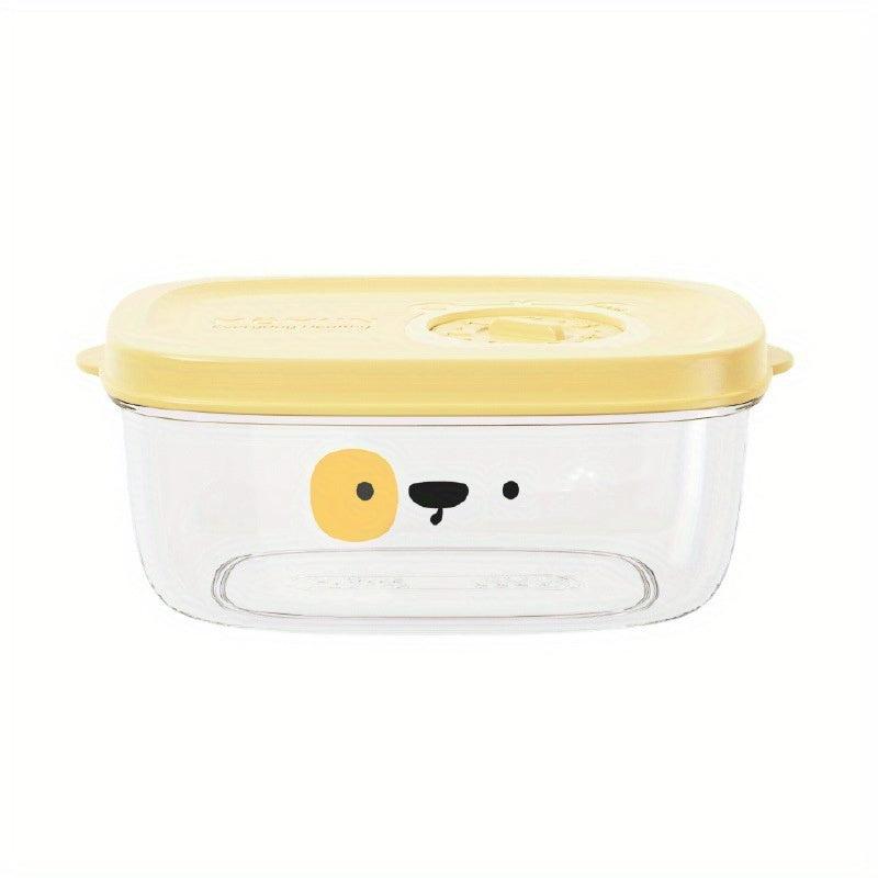 Plastic Lunch Box Leak Proof Bento Box Office Worker Salad Box Sealed Bento Box