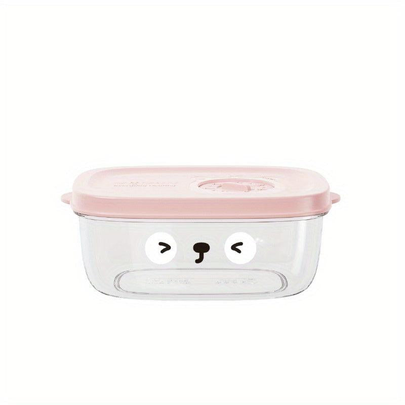 Plastic Lunch Box Leak Proof Bento Box Office Worker Salad Box Sealed Bento Box
