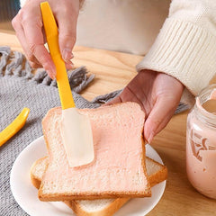 Jar Spatula Silicone Scraper Detachable Kitchen Butter Cream