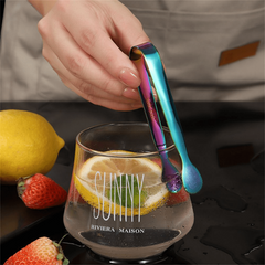 Ice Tong Multicolor Stainless Steel BBQ Clip Bar Tool Kitchen
