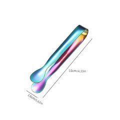 Ice Tong Multicolor Stainless Steel BBQ Clip Bar Tool Kitchen
