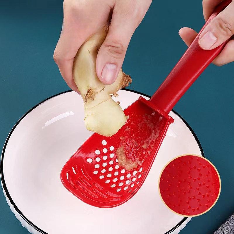 Kitchen Slotted Spoon Straining Mashed Potatoes
