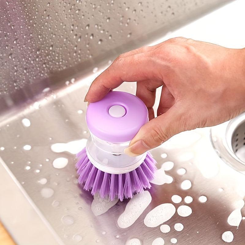 Pot Washing Brush - Automatic Liquid Washing and Decontamination Tool