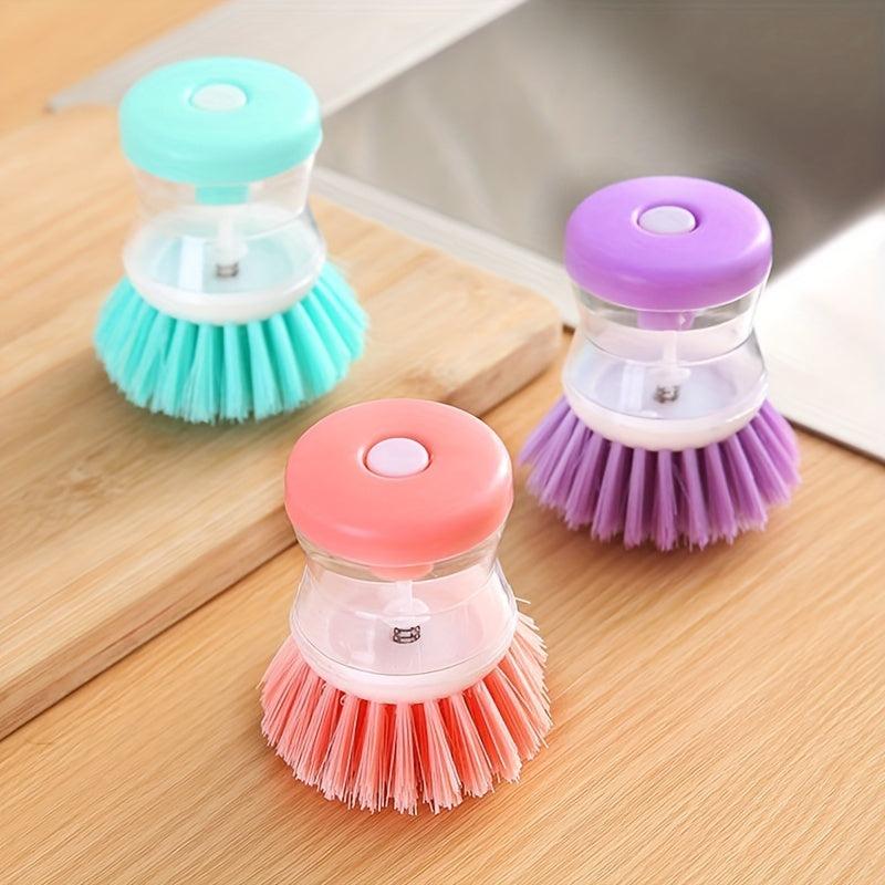 Pot Washing Brush - Automatic Liquid Washing and Decontamination Tool