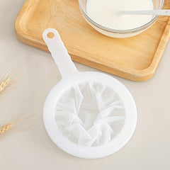 Mesh Strainer with Handle for Tea Juice Flour Soy Milk Effortless Filtration