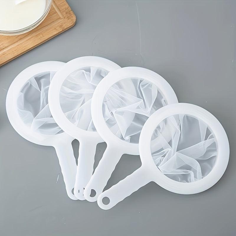 Mesh Strainer with Handle for Tea Juice Flour Soy Milk Effortless Filtration