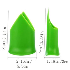 2pcs Pepper Corer and Seed Remover Plastic Tool for Kitchen and Garden