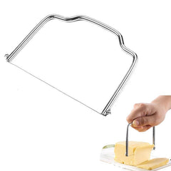 2pcs Stainless Steel Cheese Slicers Manual Cutter For Cheese Block