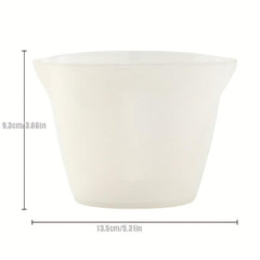 Nicpro Silicone Measuring Cup Kit 500ml & 100ml for Epoxy Mixing