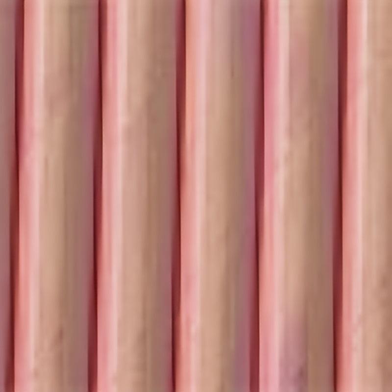 50pcs Pink Rainbow Film Paper Straw Pack for Party/Camping
