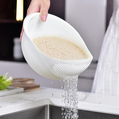 Rice Washing Drain Basket Rice Washing Filter Basket Rice Washin...