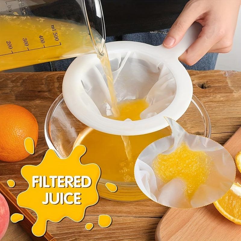 Plastic Mesh Strainer with Handle - Multifunctional Kitchen Utensil
