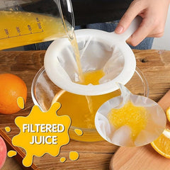Plastic Mesh Strainer with Handle - Multifunctional Kitchen Utensil