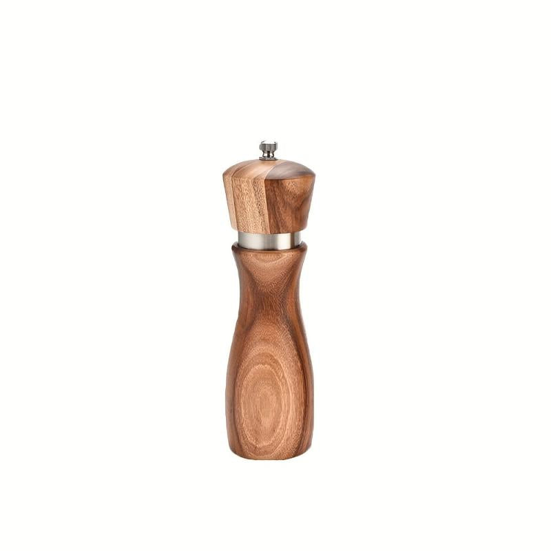 Wooden Spice Grinder Manual Pepper Mill Spice Crusher