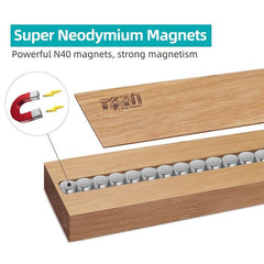 Magnetic Kitchen Knives Storage Strip Powerful Organizer Rack