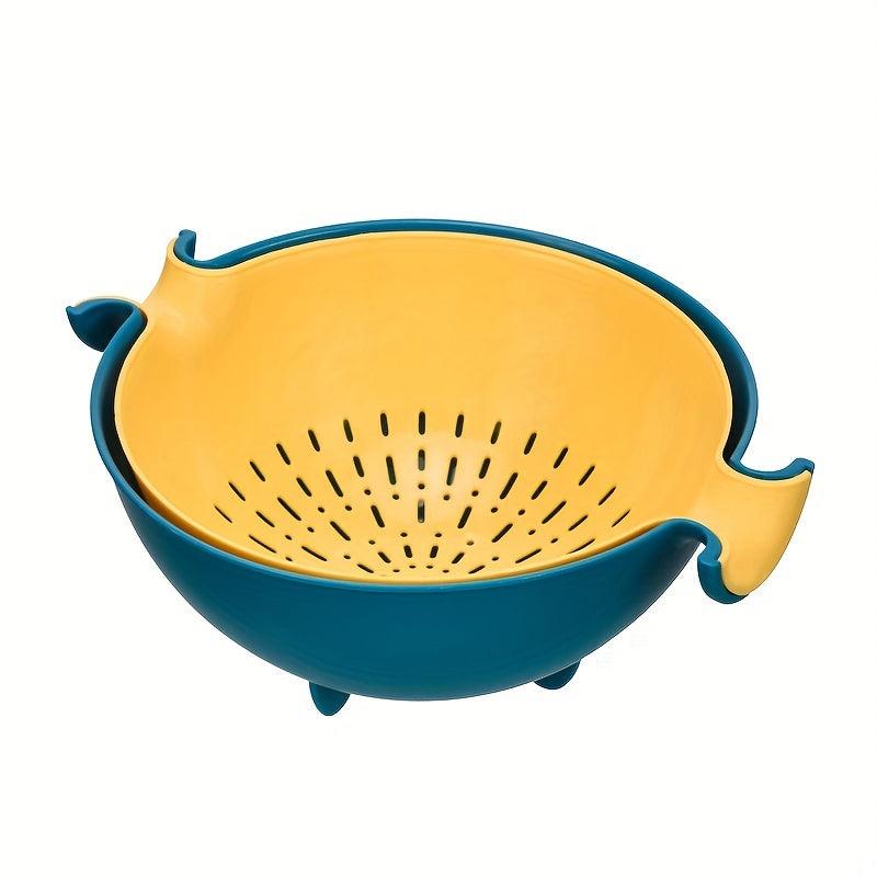 Double Layer Drain Basket Vegetable Washing Basket