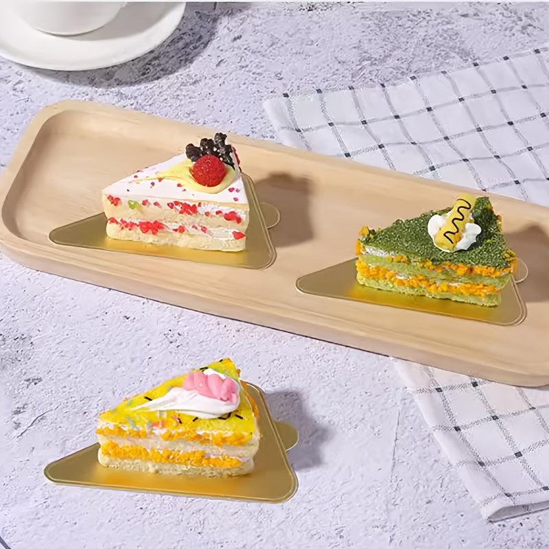 100pcs Disposable Mini Cake Boards Paper Cake Decoration