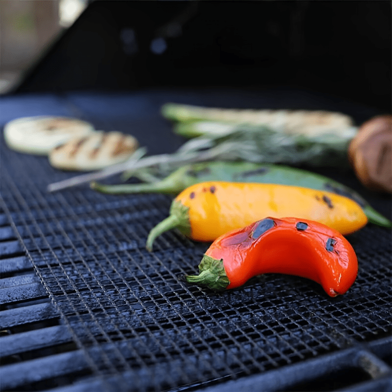 3pcs BBQ Grilling Mesh Mat 33.02 38 Wire Net Non Stick Reusable Accessories