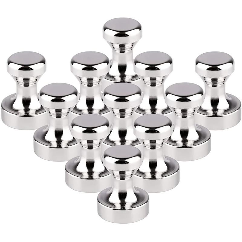 20pcs Strong Neodymium Push Pin Magnets for Whiteboard Fridge